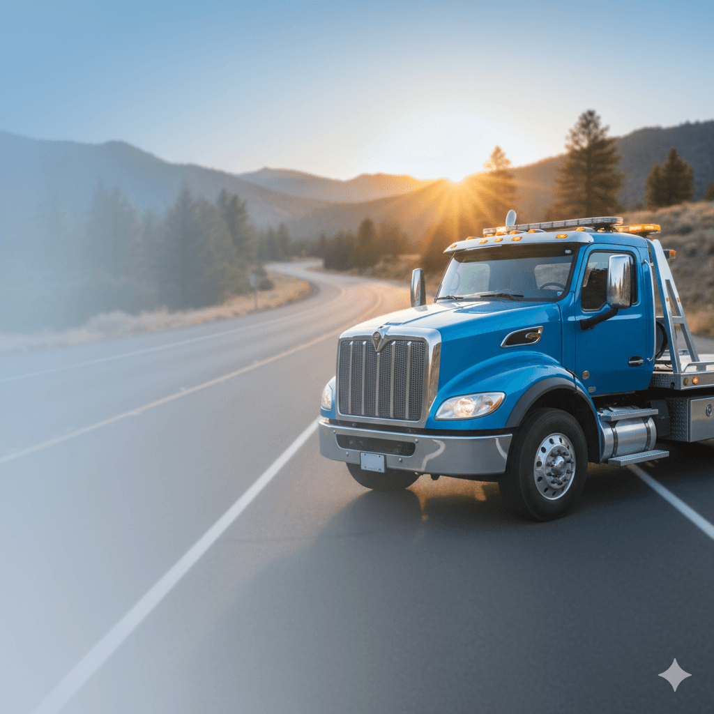 Professional tow truck